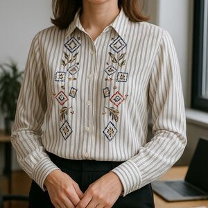 Napa Valley Button Up Blouse